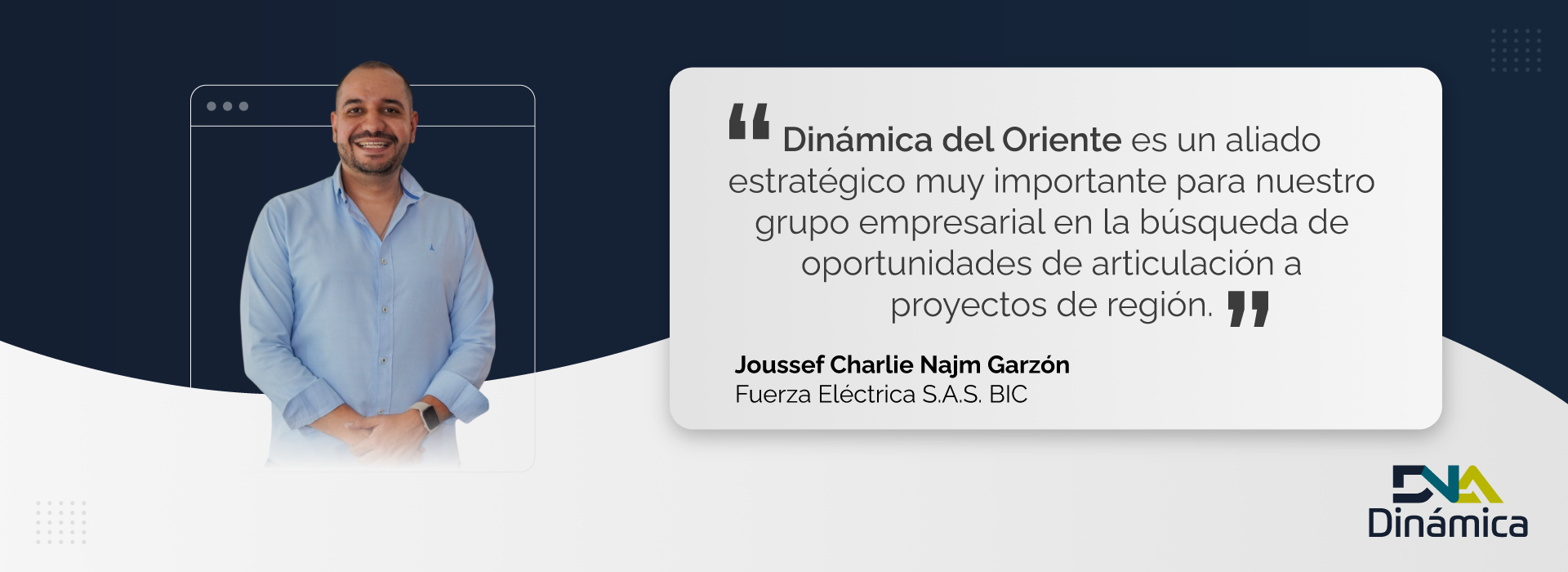 Testimonio Joussef Charlie Najm Garzón – Fuerza Eléctrica S.A.S. BIC